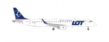 Herpa 573825 Embraer E195 LOT Polish Airlines
