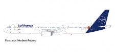 Herpa 612432 Airbus A321 LH Lufthansa/Die Maus 