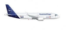 Herpa 613156 Airbus A320neo LH Hauptstadtflieger 