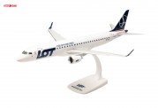 Herpa 613989 SnapFit: Embraer E195 LOT Polish Airline 