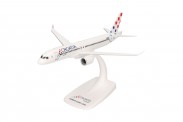 Herpa 614566 SnapFit: Airbus A220-300 Croatia Airline 