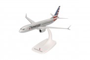 Herpa 614580 SnapFit: Boeing 737 Max 8 AA American 