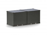 Herpa 747103 2x10ft Container (bronzegrün) BW