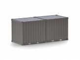 Herpa 747110 2x10ft Container (braungrau) Heer (A)