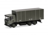 Herpa 747226 Scania XT17 Koffer-LKW Schwedische Armee