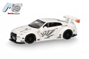 Herpa 87MC000009 MicroCity: Nissan GTR 35 weiß 