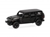 Herpa 87MC000028 MicroCity: Jeep Wrangler schwarz 