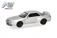 Herpa 87MC000092 MicroCity: Nissan Skyline GTR32 silber