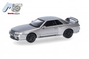 Herpa 87MC000094 MicroCity: Nissan Skyline GTR32 grau