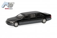 Herpa 87MC000117 MicroCity: MB S600 Pullmann schwarz/silb 