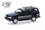 Herpa 87MC000124 MicroCity: Toyota Landcruiser´80 schwarz 