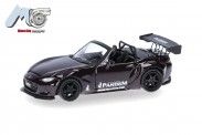 Herpa 87MC000128 MicroCity: Mazda MX-5 Rocket Bunny lila 