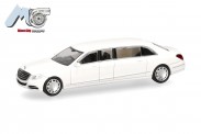 Herpa 87MC000138 MicroCity: MB S600 Pullmann (W221) weiß 
