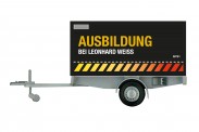 Herpa 952392 Ausbildungs Anhänger Leonard Weiss 