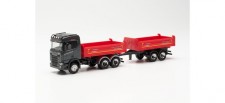 Herpa 952927 Scania CR Tandem-Kipp-HZ Dreger 