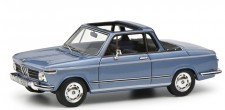 Schuco 450918100 PRO.R43: BMW 2002 Cabrio blau 