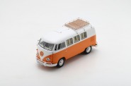 Schuco 451180006 VW T1/2 Camper orange/weiß 