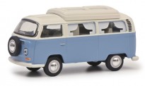 Schuco 452030400 VW T2 Camper blau/weiß 