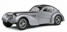 Solido S1802105 Bugatti Atlantic Type 57 SC silber 