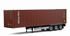 Solido S2400501 40ft Containerauflieger (3a) Triton 