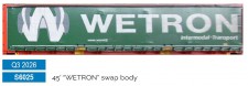 Sudexpress S6025 Wetron 45' Swap Container 