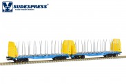 Sudexpress S657001 CD Cargo Holztransportwg Sggmrss'90 Ep.6 