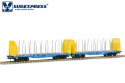 Sudexpress S657009 CD Cargo Holztransportwg Sggmrss'90 Ep.6 