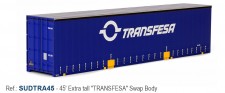 Sudexpress SUDTRA45 TRANSFESA 45' Swap Container 