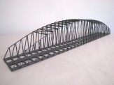 Hack B100-A Bogenbrücke 100 cm 2-gleisig, grau 