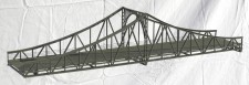 Hack Z75 Zügelgurtbrücke 73,5 cm 2-gleisig, grau 