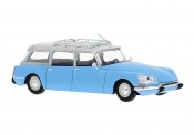 Brekina 14203 Citroen DS Break camargue-blau/grau 