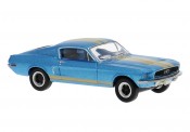 Brekina 19610 Ford Mustang GT350 blau met. m. Dekor