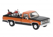 Brekina 19662 GMC Sierra Grande schwarz/orange 