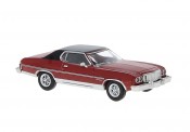 Brekina 19732 Ford Gran Torino rot/schwarz 