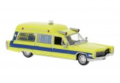 Brekina 19779 Cadillac Miller Meteor Ambulance/Dallas 