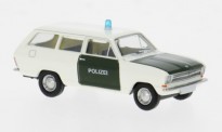 Brekina 20436 Opel Kadett B CaraVan Polizei 