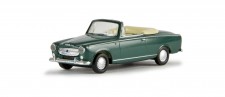 Brekina 29152 Peugeot 403 Cabrio blaugrün 