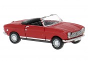 Brekina 29175 Peugeot 204 Cabrio rot 