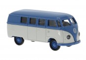 Brekina 31034 Economy: VW T1/2a Kombi grau/blau 