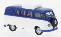 Brekina 31618 VW T1/2b Camper blau/weiß 