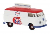 Brekina 32793 VW T1/2b Kasten Esso-Baumaschinen
