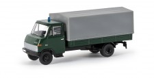 Brekina 37509 Hanomag F55 Pritsche/Pl. Polizei 