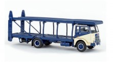 Brekina 58483 Fiat 642 Autotransporter blau/elfenbein 