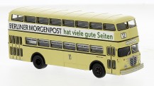 Brekina 61259 Büssing D2U BVG/Morgenpost