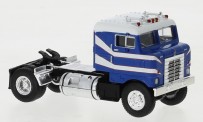 Brekina 85955 Kenworth Bullnose SZM (2a) blau/weiß 