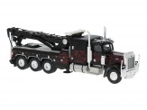 Brekina 86278 Peterbilt 359 Abschlepper schwarz Flame 