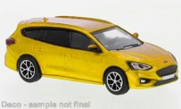 Brekina PCX870378 Ford Focus Turnier ST-Line gelborang-met 