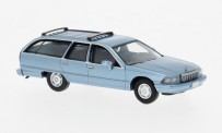 Brekina PCX870455 Chevrolet Caprice Station Wagon blau-met 