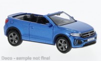 Brekina PCX870603 VW T-Roc Cabrio blau-met. (offen) 2022 