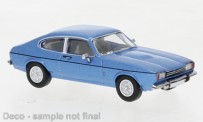 Brekina PCX870646 Ford Capri MKII blau-met. (1974) 